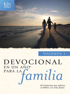 cover image of Devocional en un año para la familia volumen 1